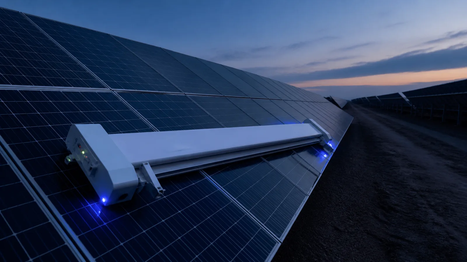 Fully Automatic robot cleaning during a pre-dawn maintenance window